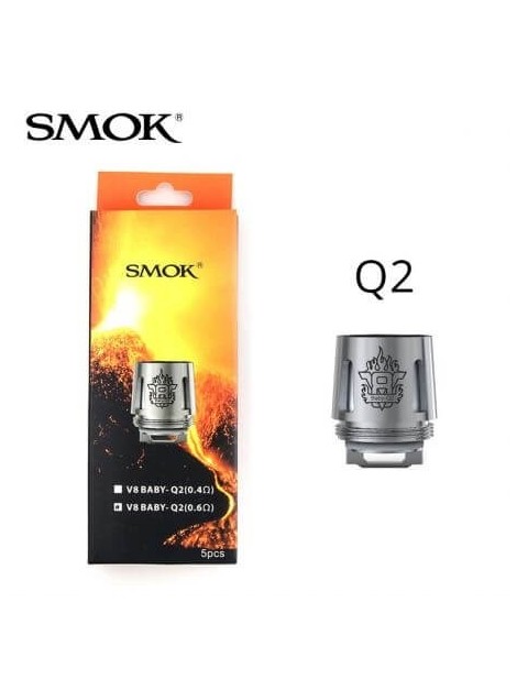 SMOK RESISTANCES Q2 DUAL 0.6 TFV8 BABY