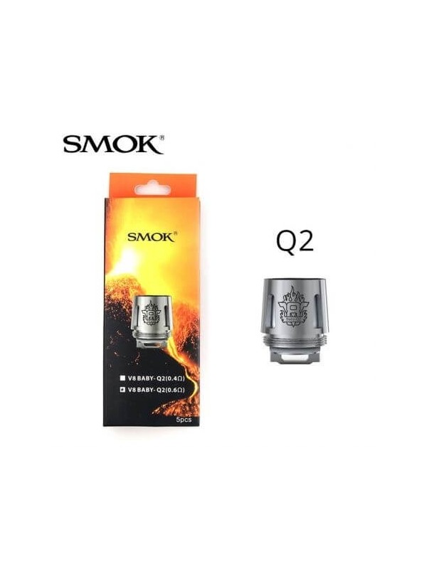 SMOK RESISTANCES Q2 DUAL 0.6 TFV8 BABY